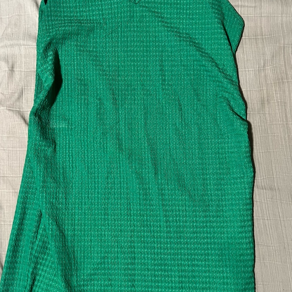 SHEIN Green Mini Dress